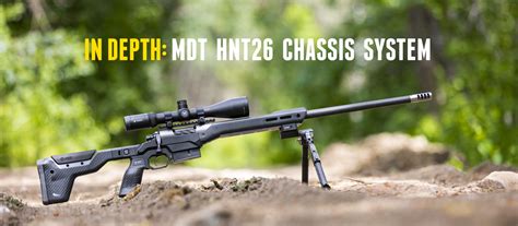 non metal rifle chassis|MDT HNT26 Chassis for light weight Hunting Rifles.